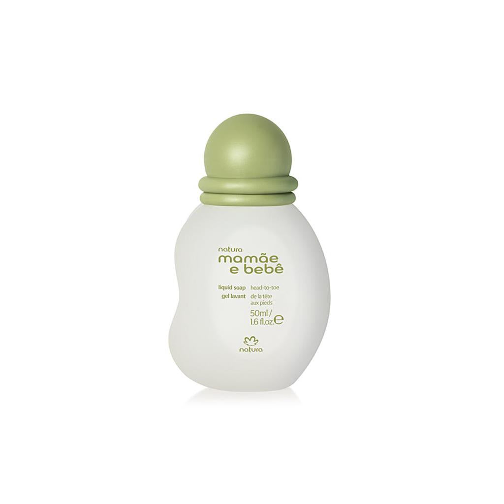 Baby Liquid Soap Head-To-Toe - Mamãe e Bebê (200ml / 50ml)