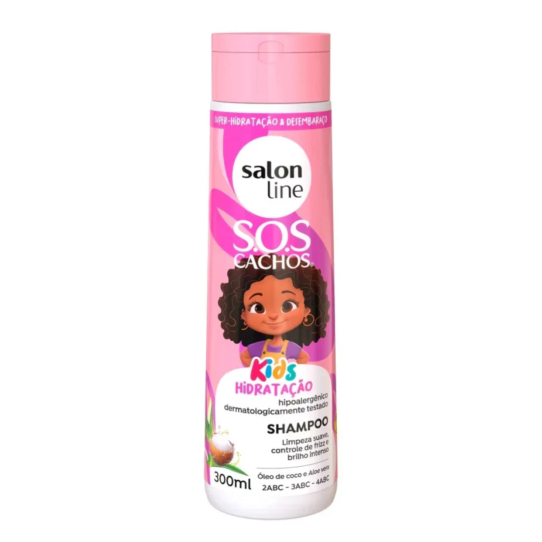 SOS Cachos KIDS Shampoo (300ml)