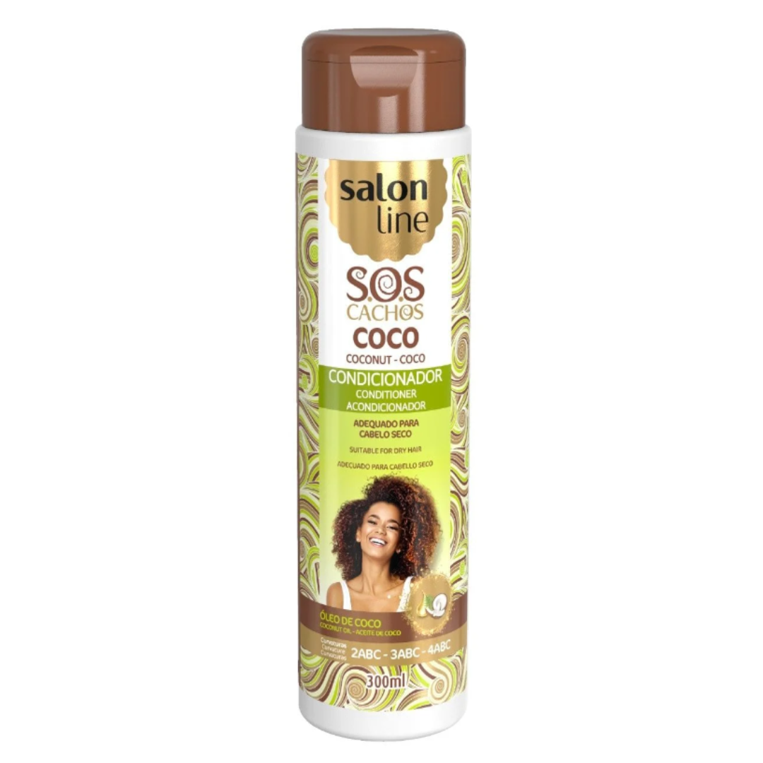 SOS Cachos Coconut Conditioner (300ml)