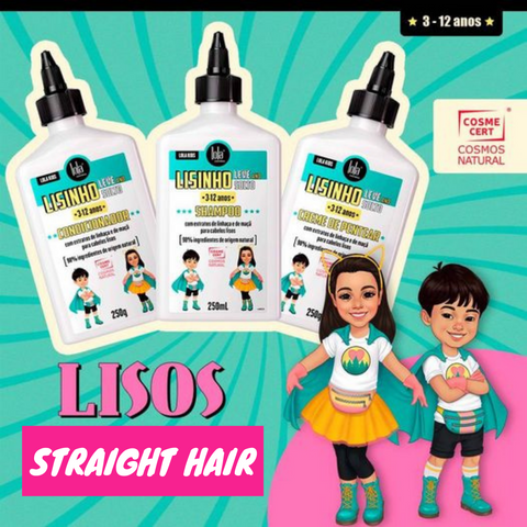 Lisinho Shampoo KIDS för rakt hår (250g)