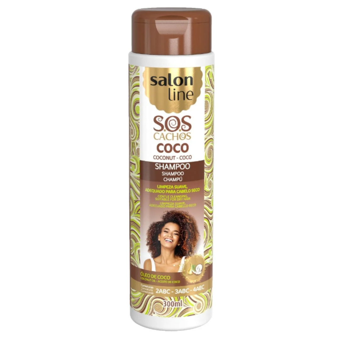 SOS Cachos Coconut Shampoo (300ml)
