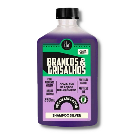Brancos e Grisalhos Silver Schampo (350 ml)