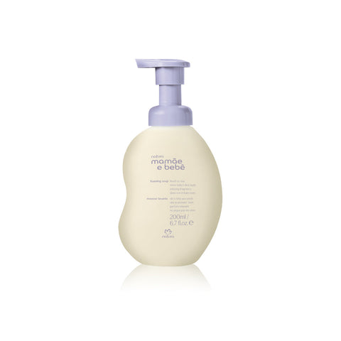 Baby Foaming Soap Head-To-Toe Relaxing Fragrance - Mamãe e Bebê (200ml)