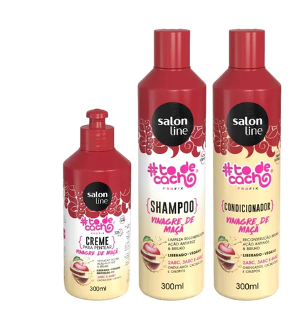 Shampoo Vinagre de Maçã #Todecacho (300ml)