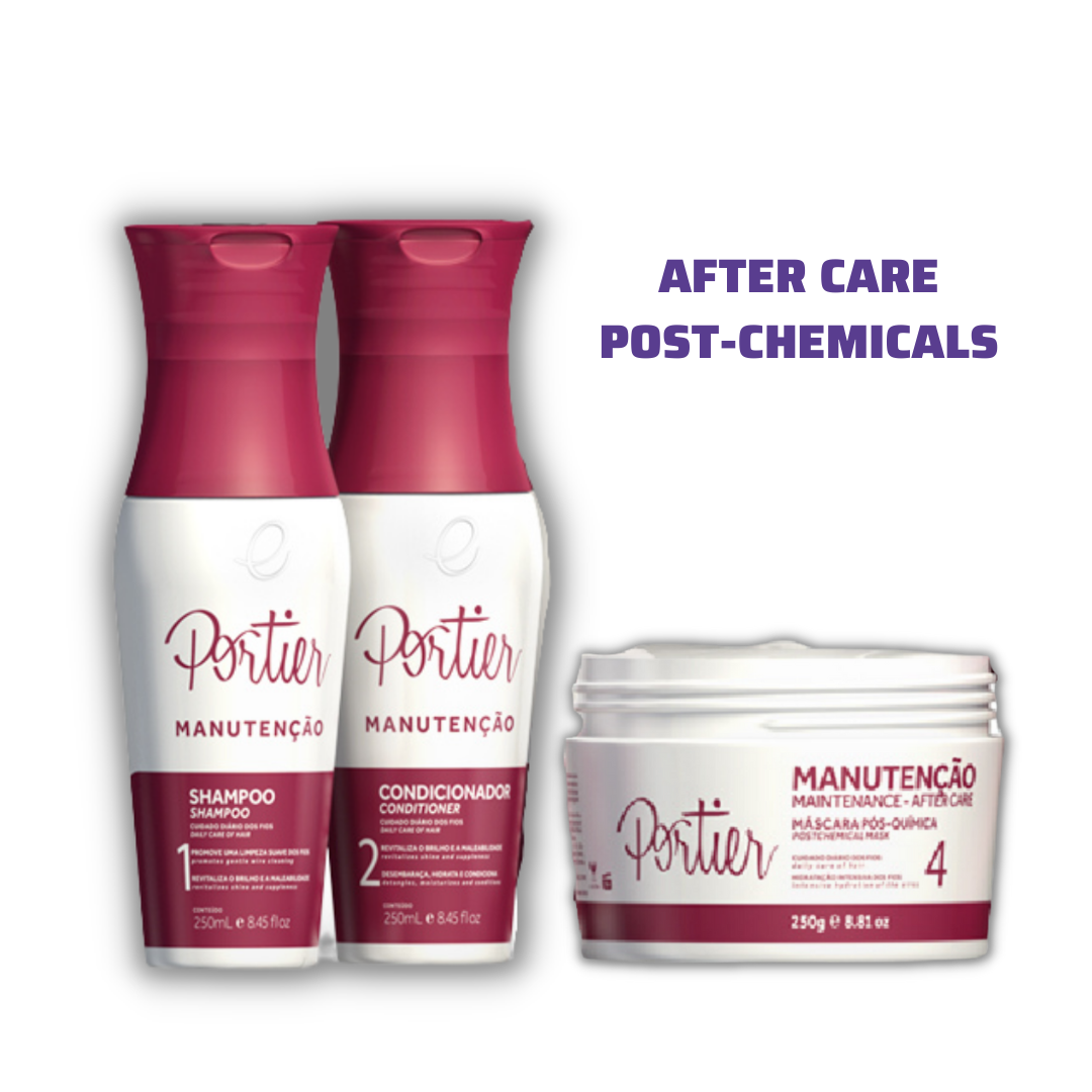 Portier Post-Chemistry Daily Care Kit (3x 250ml)