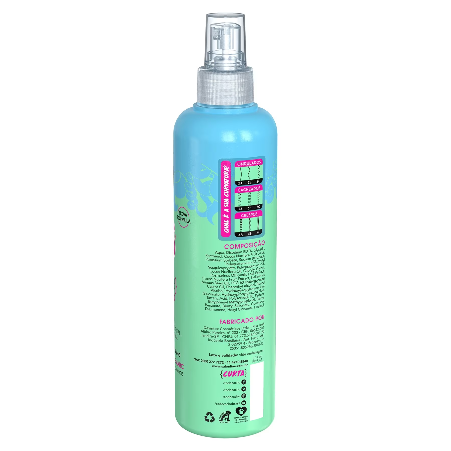 Spray Coco Day After #todecacho (300ml)